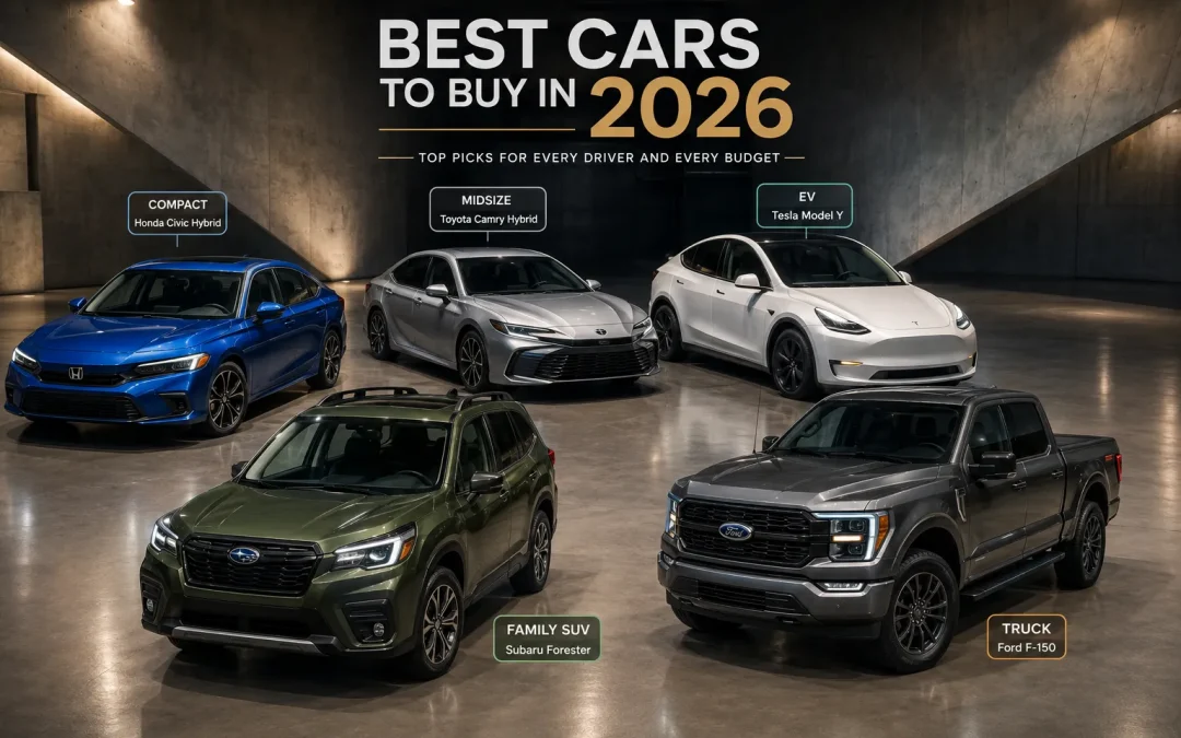 The Ultimate Guide to the Best Cars to Buy in 2026: Top Picks by Category and Budget
