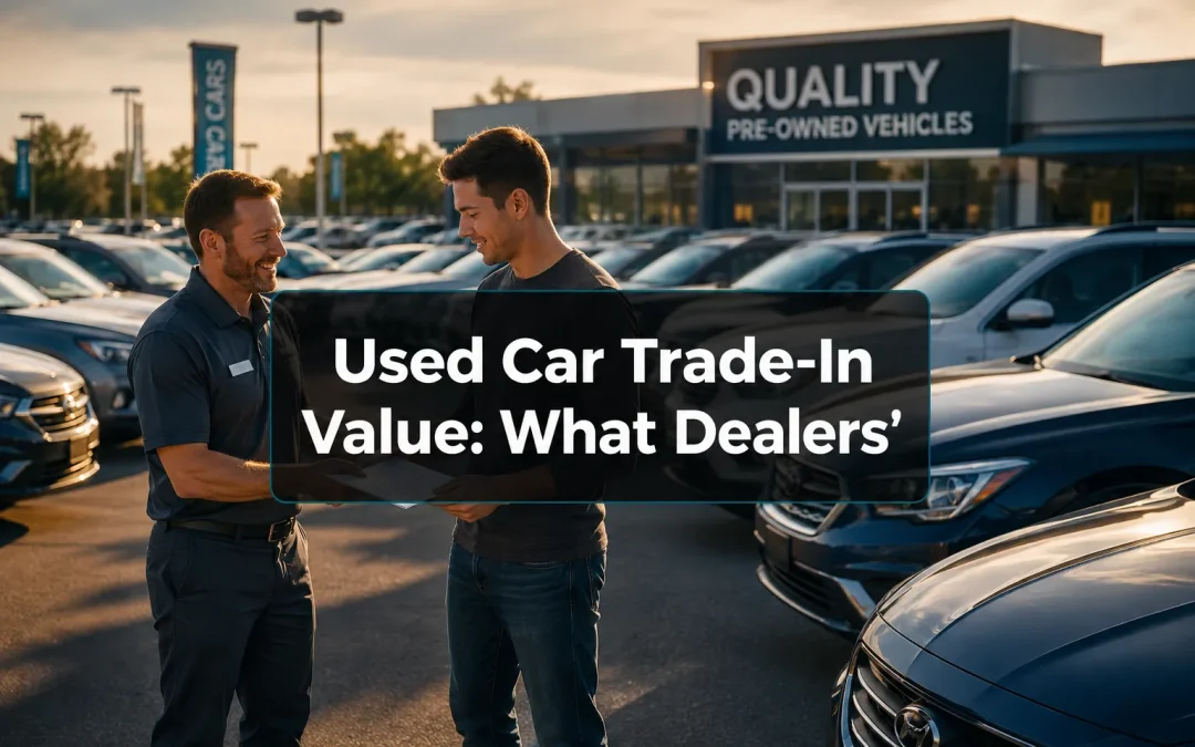 Used Car Trade-In Value: What Dealers Won’t Tell You