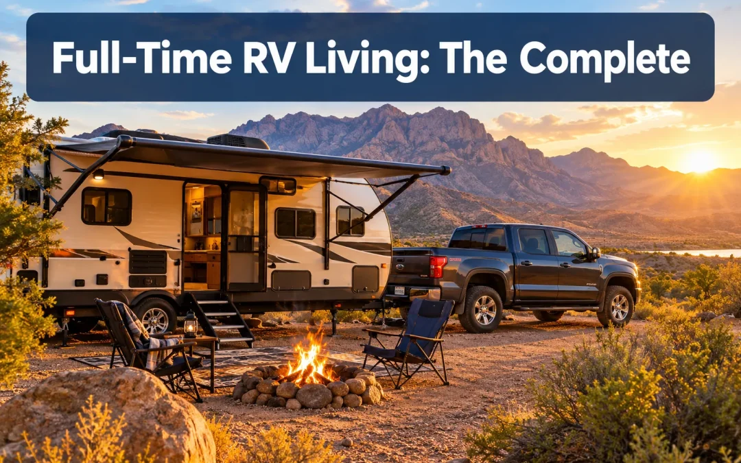 Full-Time RV Living: The Complete Lifestyle & Logistics Guide