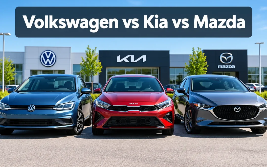 Volkswagen vs Kia vs Mazda: Which Brand Offers the Best Value in 2026 for Budget-Conscious Car Buyers?