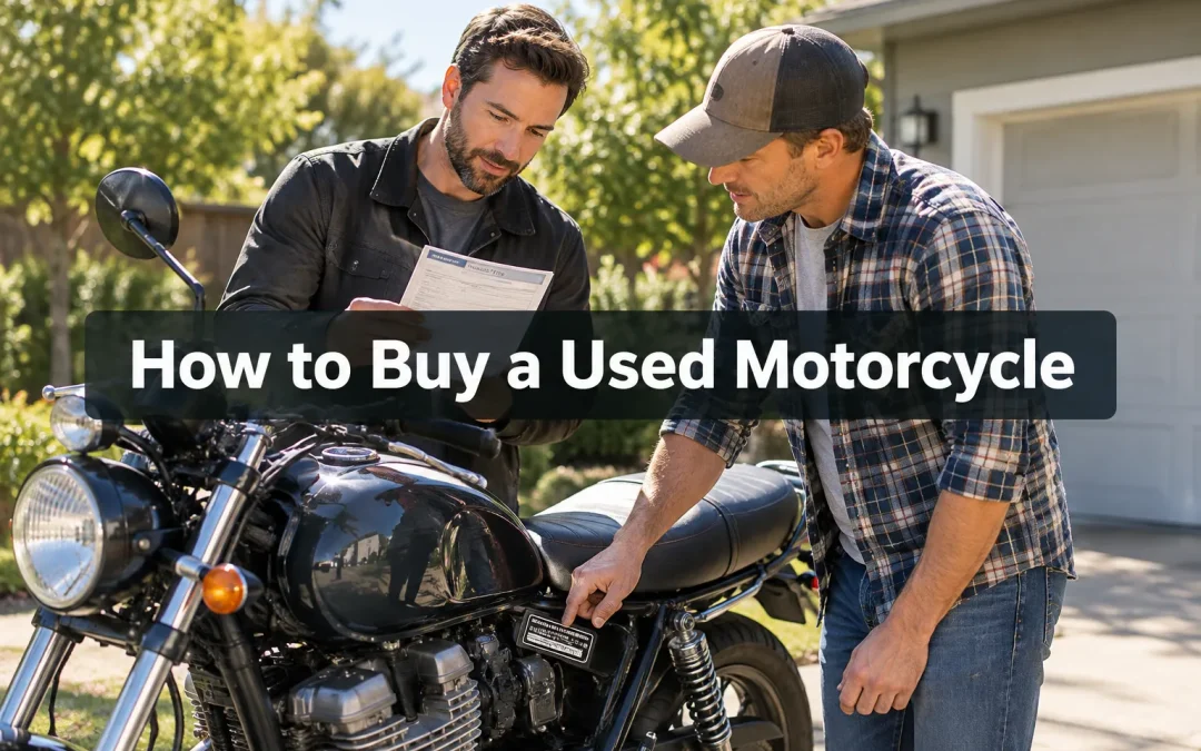 How to Buy a Used Motorcycle From a Private Seller: Title Checks, Inspection, Test Ride, and Negotiation