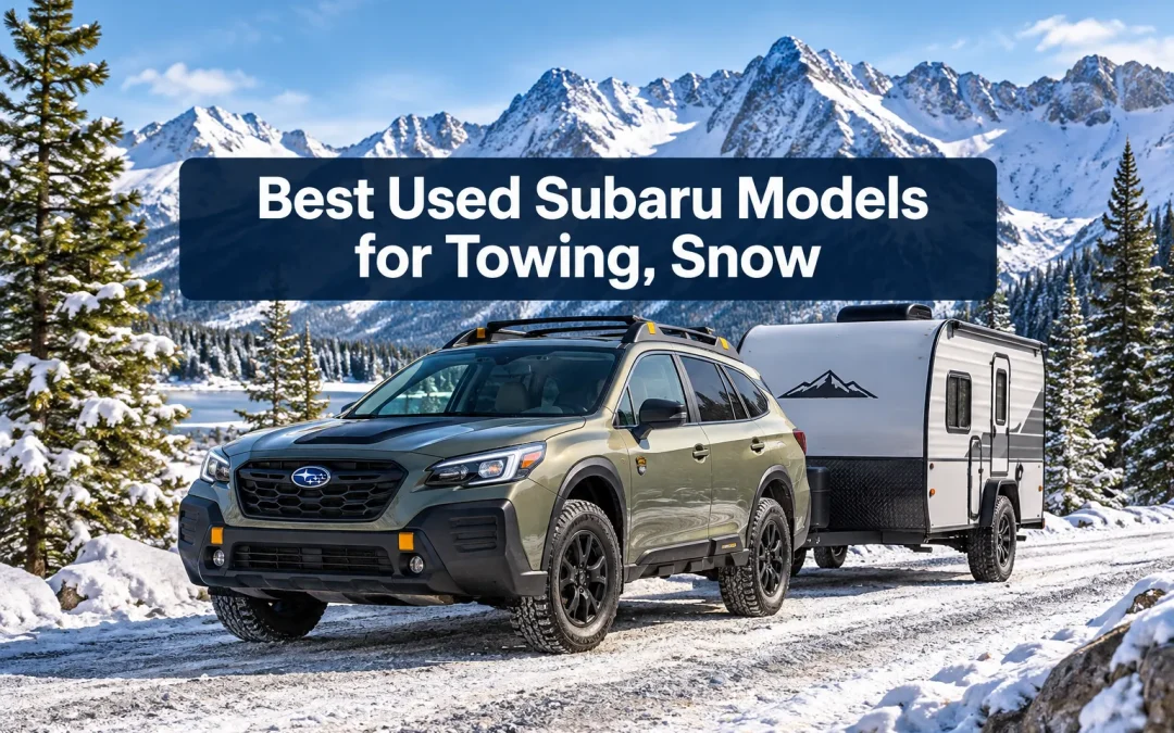 Best Used Subaru Models for Towing, Snow, and Light Off-Road Travel Under $25,000