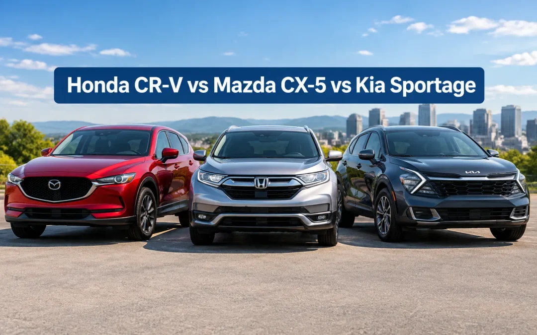 Honda CR-V vs Mazda CX-5 vs Kia Sportage: Which Compact SUV Is Cheapest to Own Used?