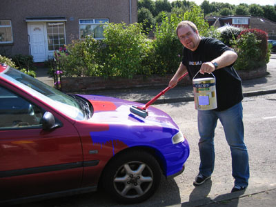 roll on paint for car