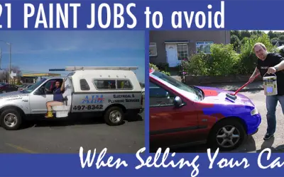 21 Paint Jobs To Avoid When Selling Your Car