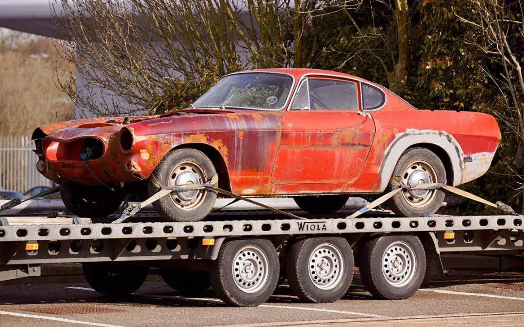 towing classic car