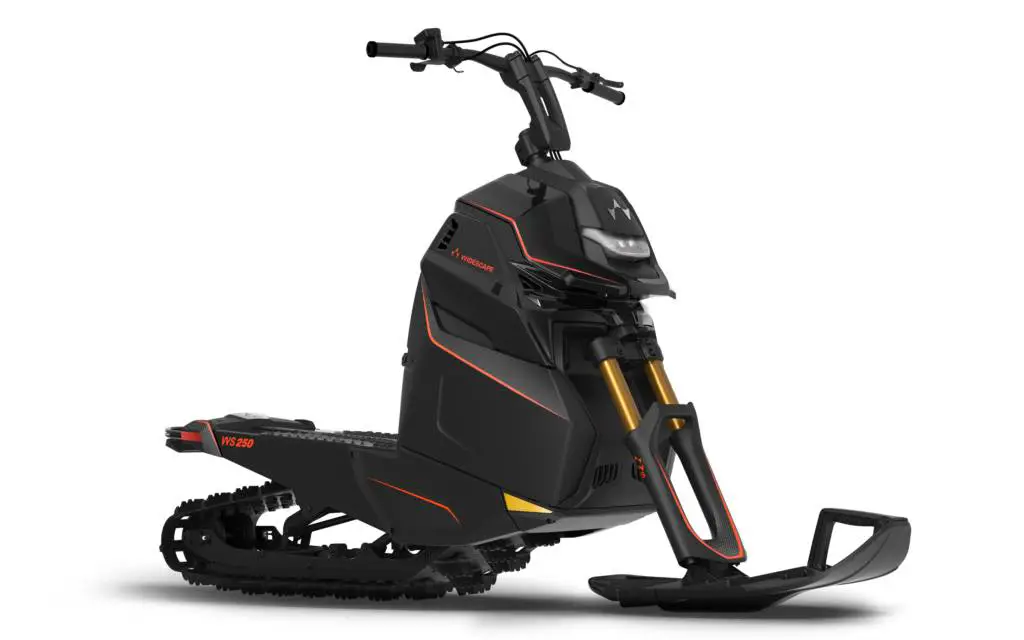 Testing The World's First STAND-UP Snowmobile - Widescape WS250