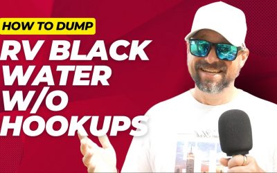 6 Tips On How To Dump Black RV Water With No Hookups