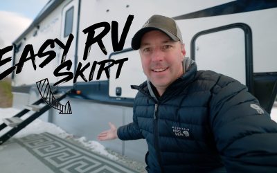 5 Tips On Using a Skirt On an RV To Stay Warm