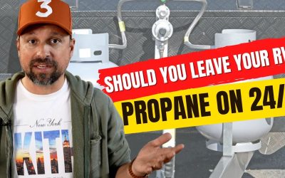 Should You Leave RV Propane Tank 24/7?