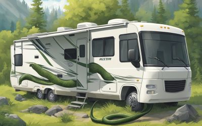 7 Things To Do If You See A Snake at an RV Campground