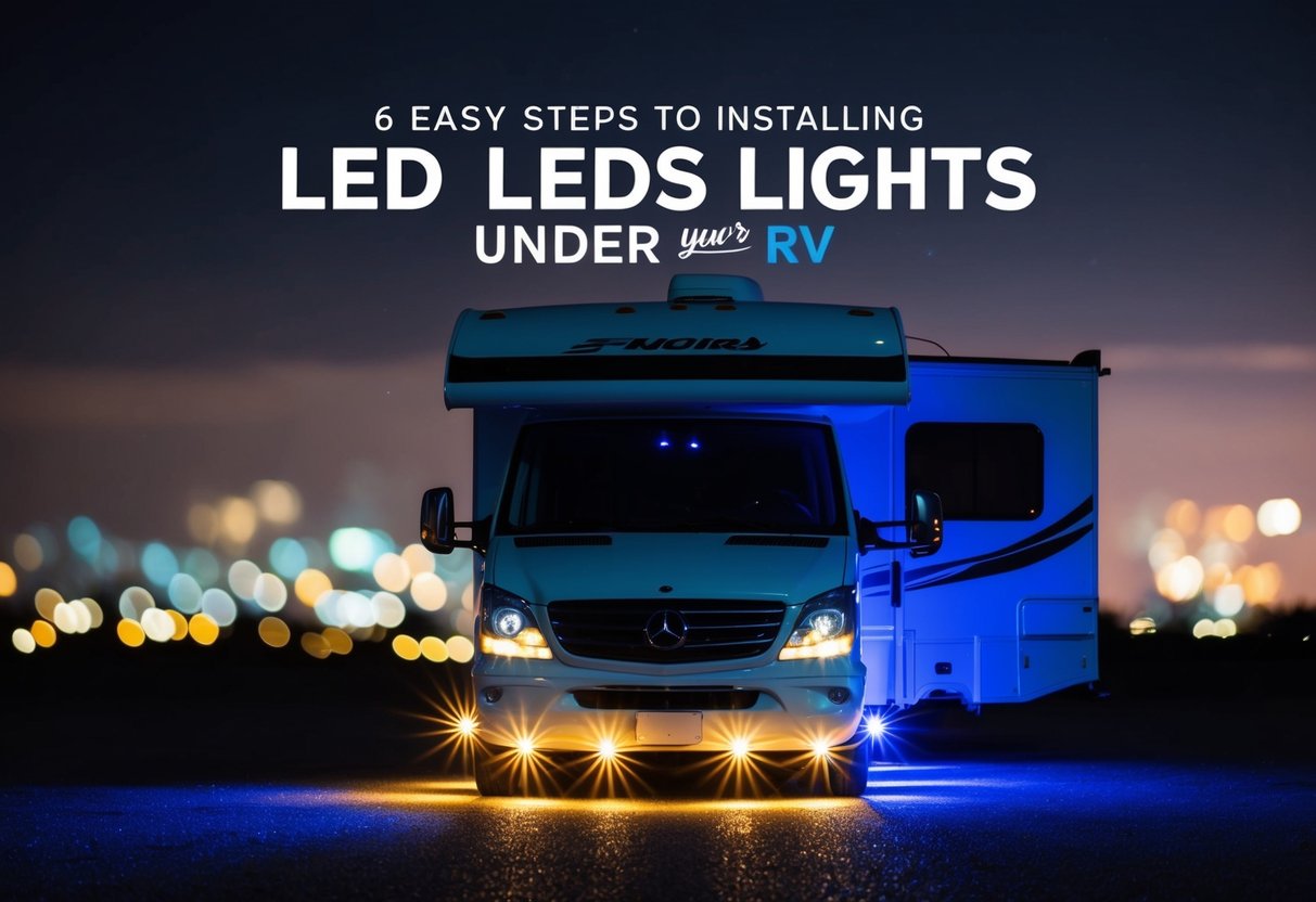 6 Easy Steps to Installing LED Lights Under Your RV