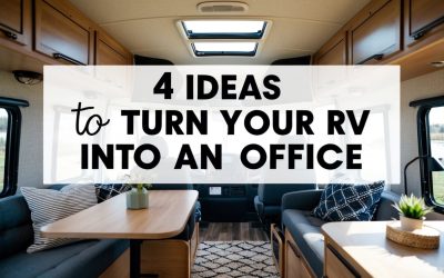 4 Ideas to Turn Your Tiny RV into a Remote Office