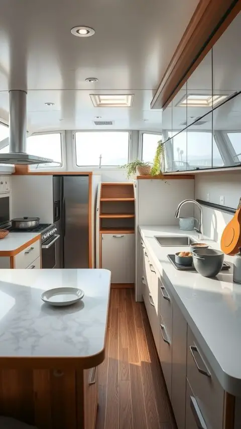 30 Innovative Boat Kitchen Designs For Small Spaces