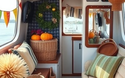 28 Compact And Chic Boat Interior Ideas For Cabins