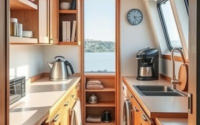 20 Stylish Narrow Boat Interior Inspirations
