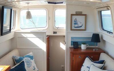 21 Cozy And Functional Small Boat Interior Ideas