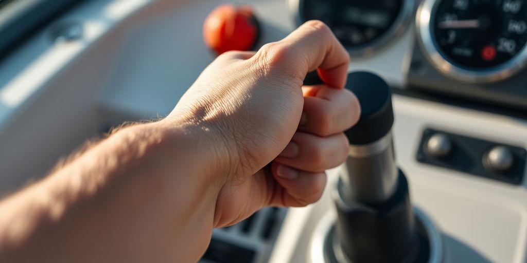How to Shift a Boat Into Gear Properly