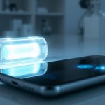Solid state battery charging a device.