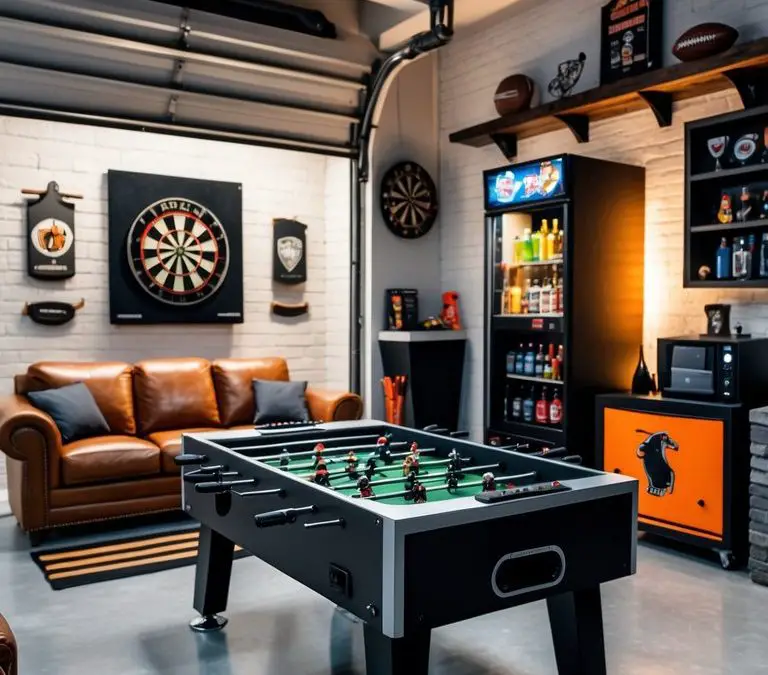 22 Game Room Essentials for the Ultimate Garage Man Cave