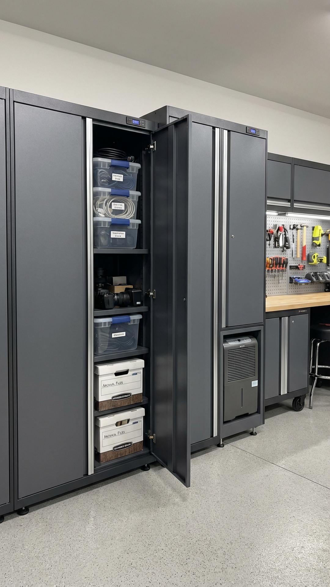 Climate-Controlled Storage Cabinets