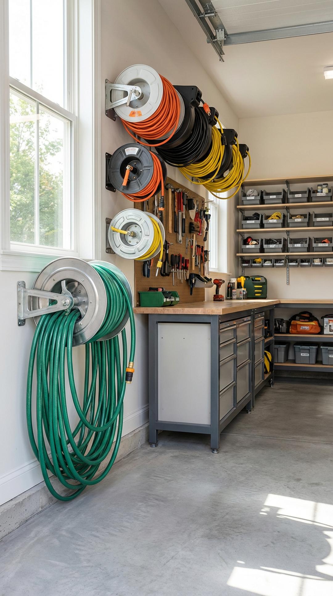 Cord and Hose Reel Organizers