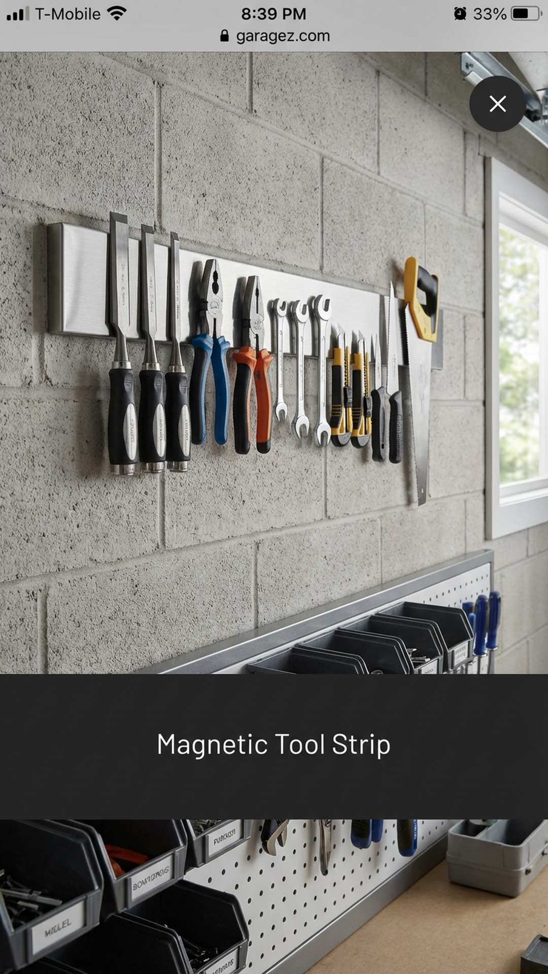 Magnetic Tool Strip