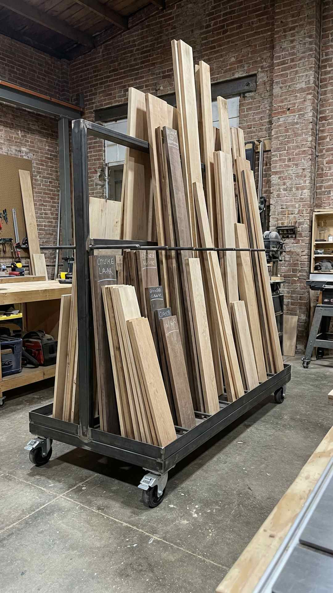 Mobile Lumber Rack