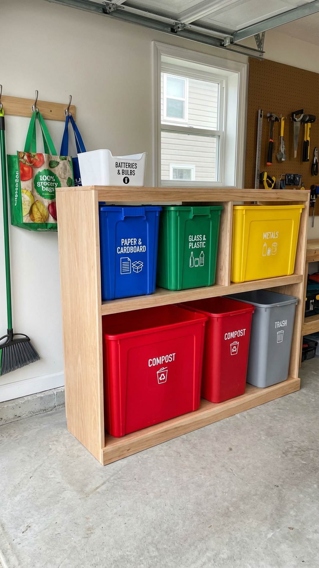 Multi-Bin Recycling Station
