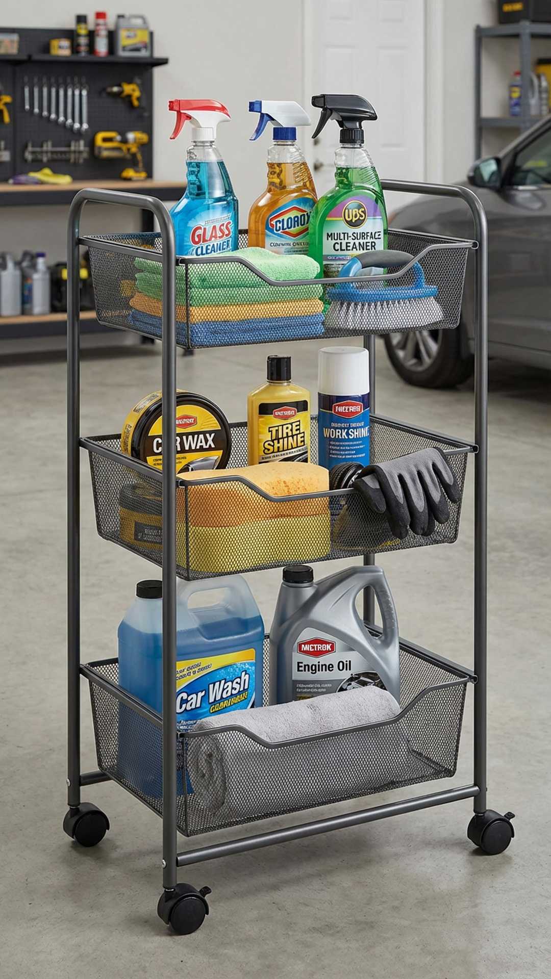 Versatile Rolling Storage Cart