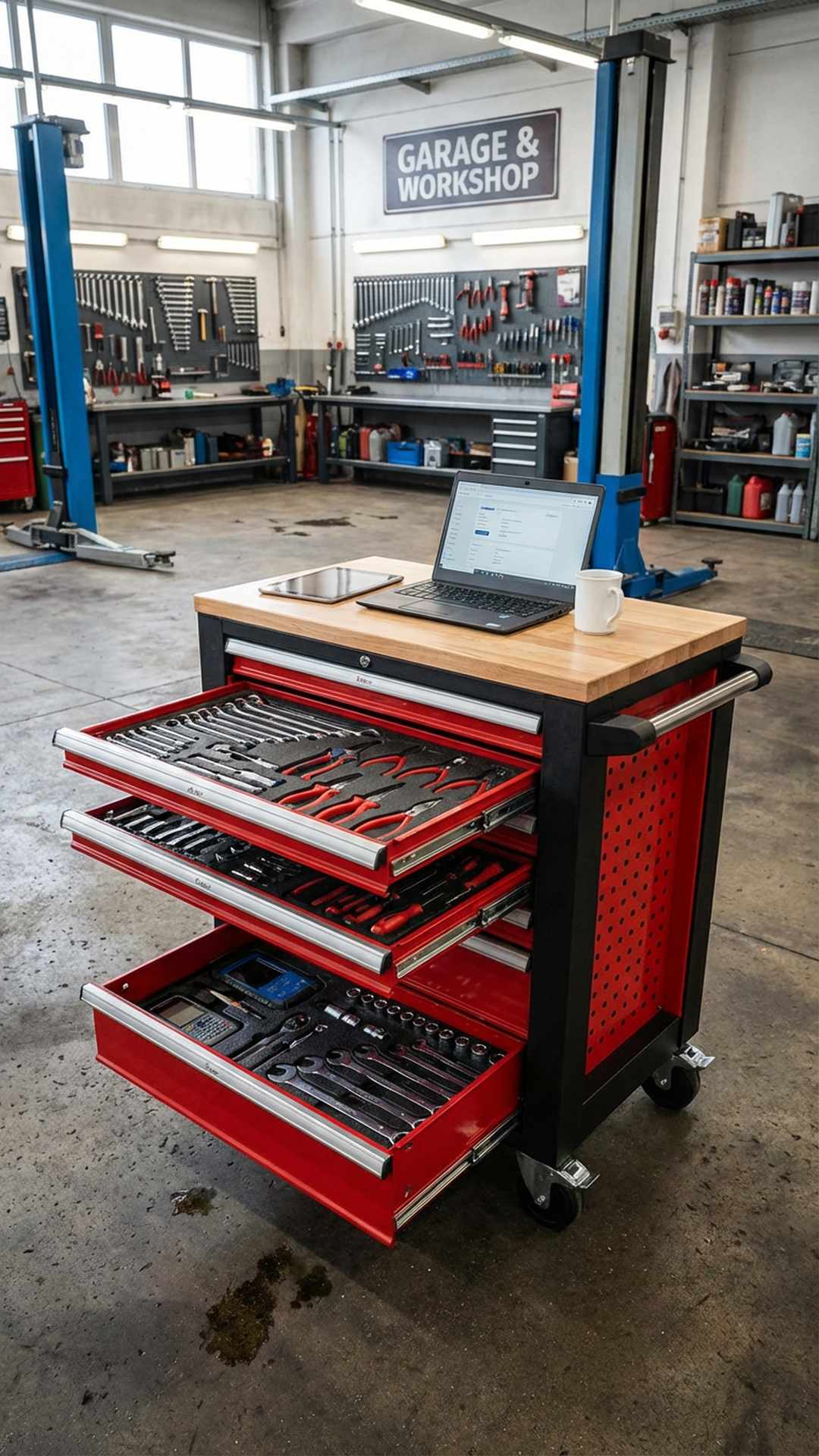 Professional Rolling Tool Cart