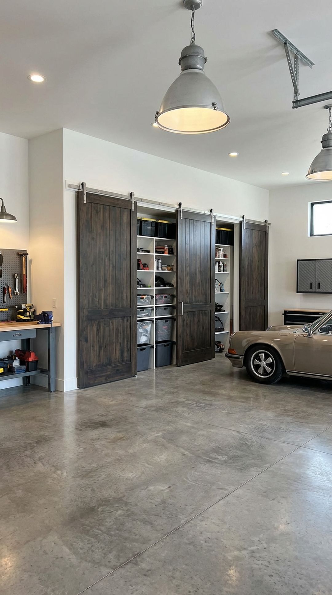 DIY Sliding Door Cabinets