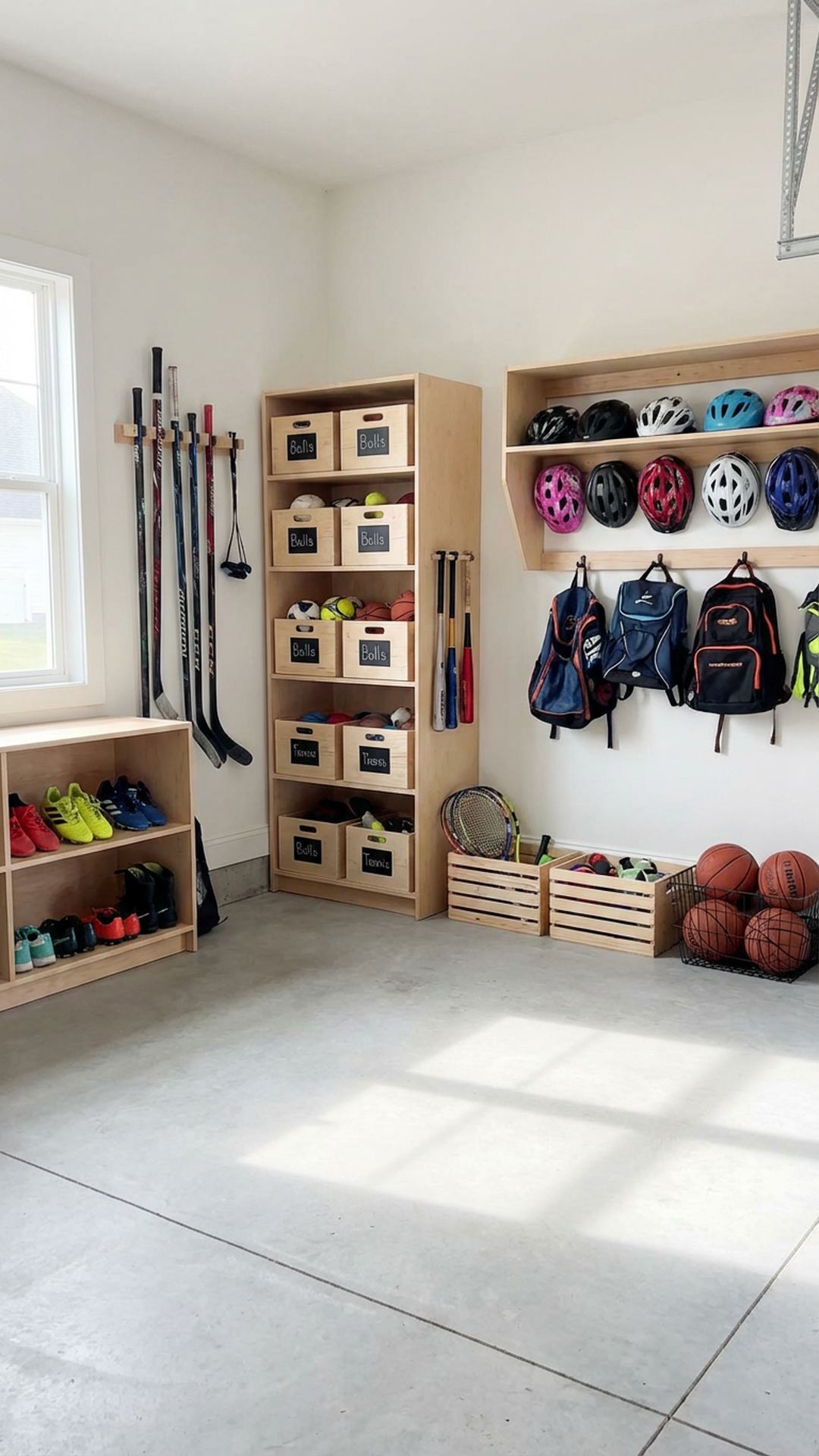 Dedicated Sports Equipment Zone