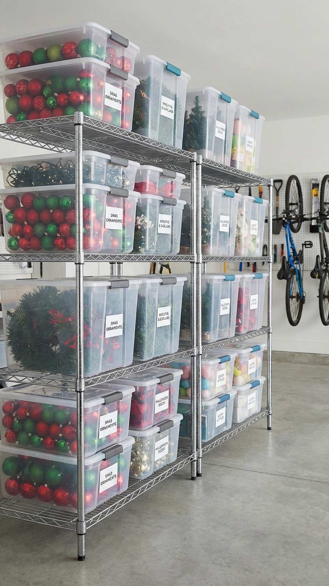 Clear Stackable Storage Bins