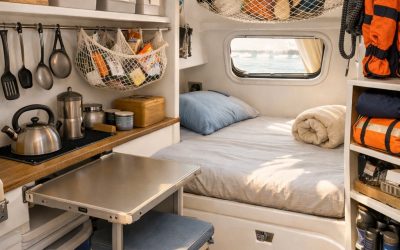 20 Decluttering Hacks for Small Boat Cabins