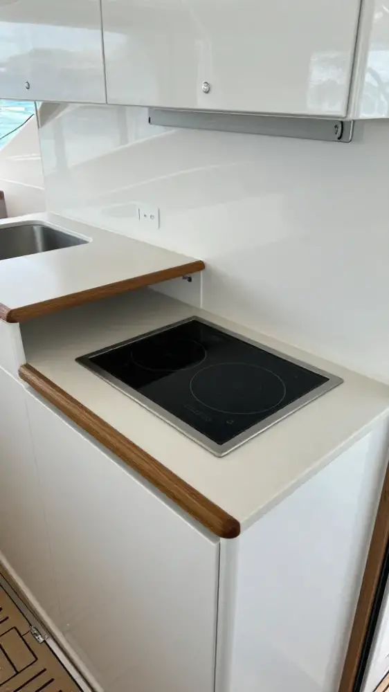 Compact Induction Cooktop Installation