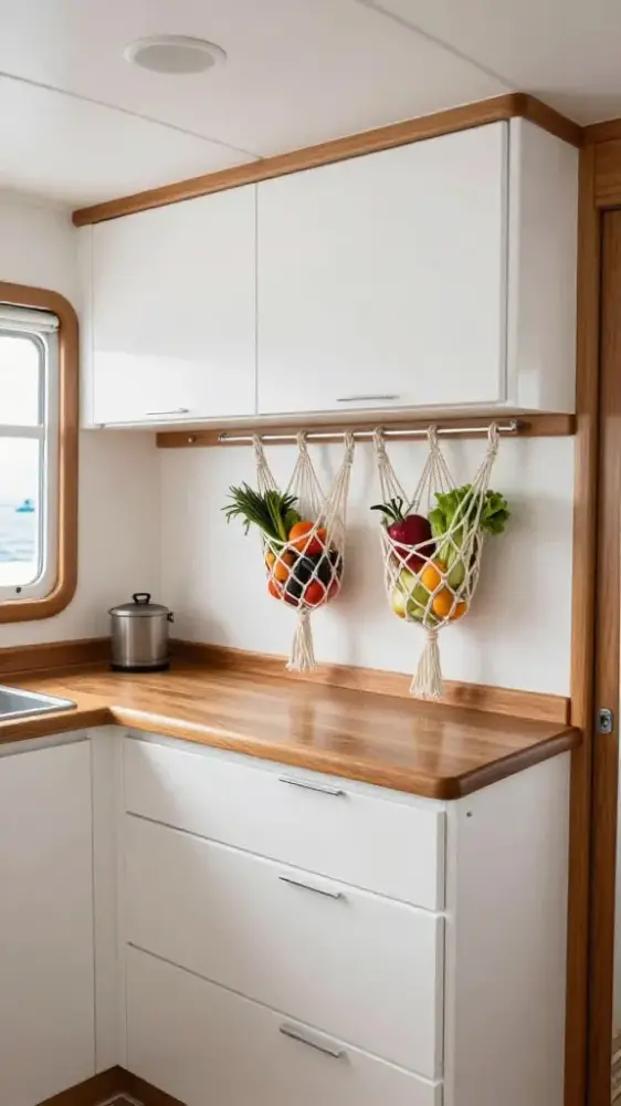 Hanging Fruit and Vegetable Hammocks