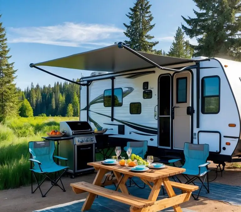 17 RV Outdoor Kitchen and Dining Ideas for Cozy, Space