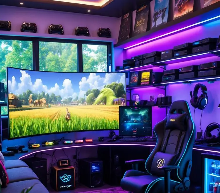 15 Man Cave Gaming Setup Ideas for Summer Fun