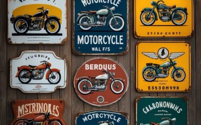 15 Vintage Motorcycle Garage Decor Ideas