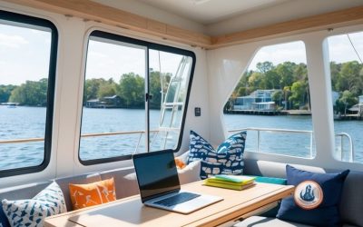 15 Houseboat Homeschooling Space Ideas