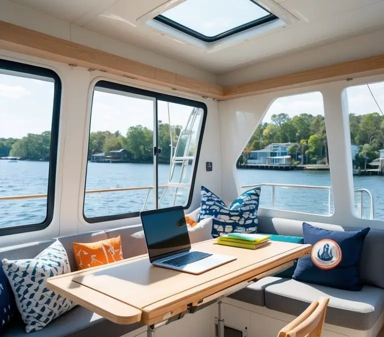 15 Houseboat Homeschooling Space Ideas