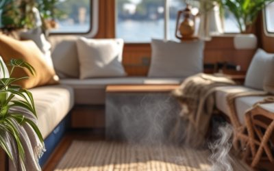 19 Warm and Cozy Houseboat Interior Ideas