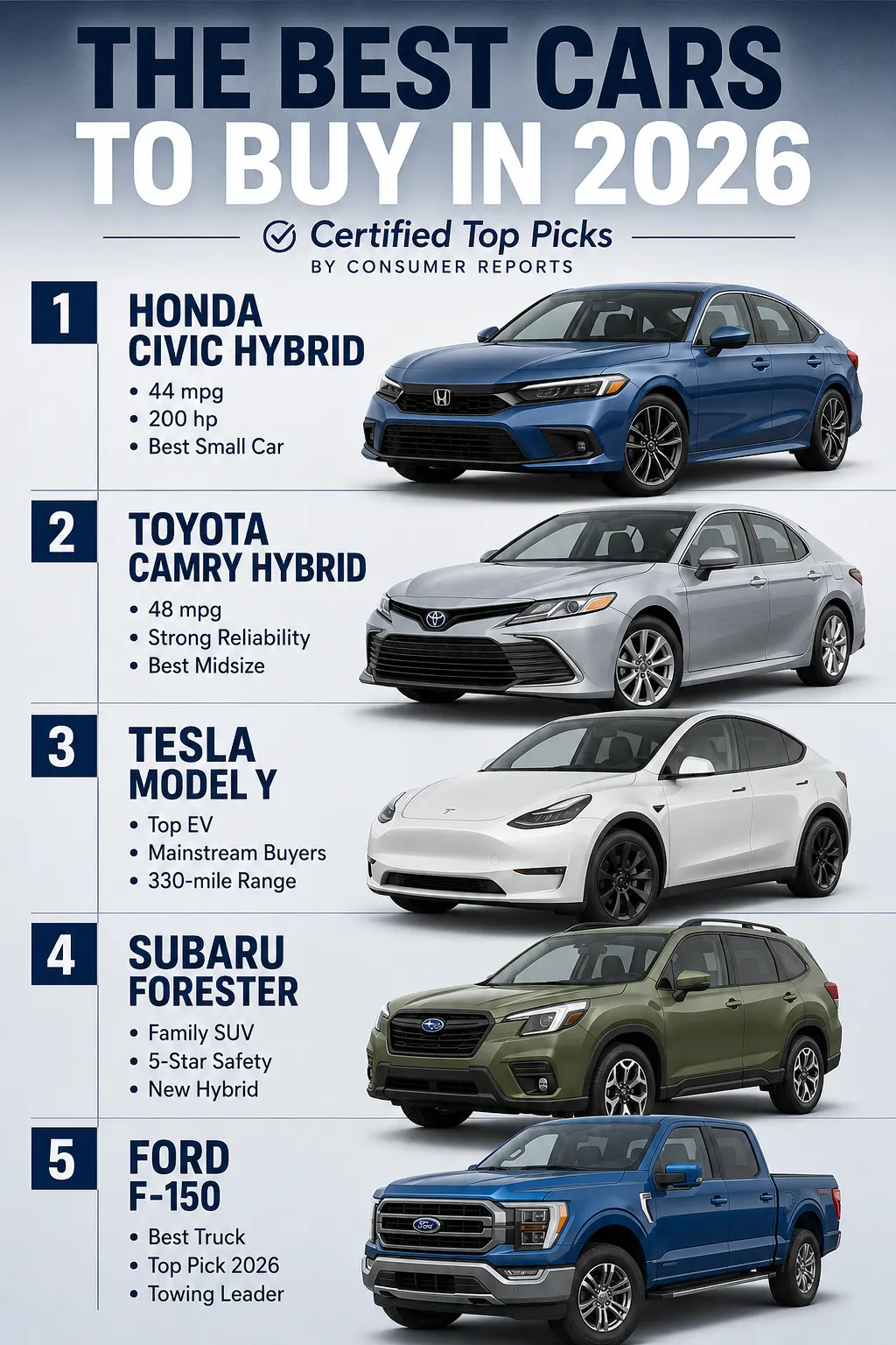 Best Cars to Buy Under $20,000