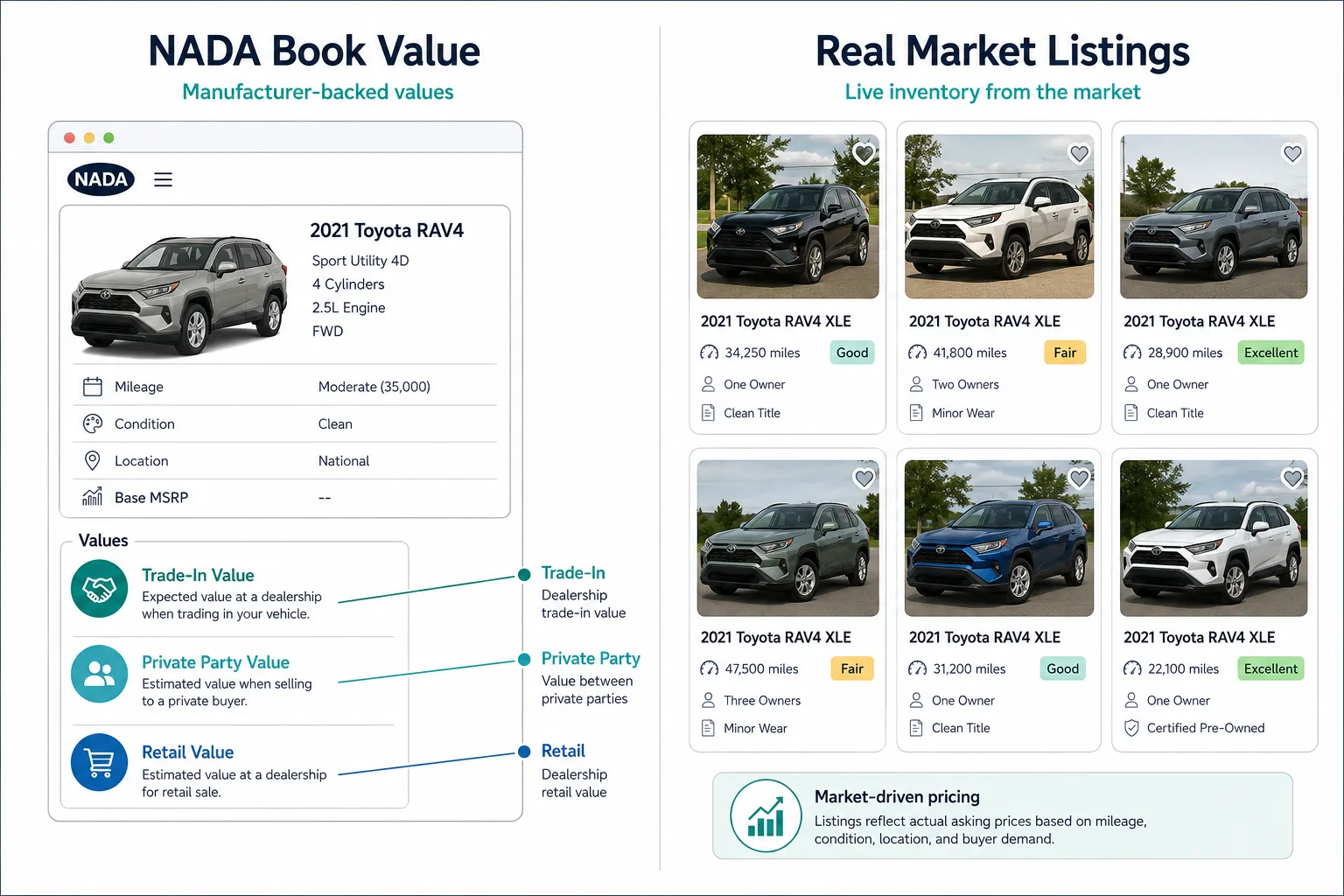 How to Check Used Car Value With Multiple Tools