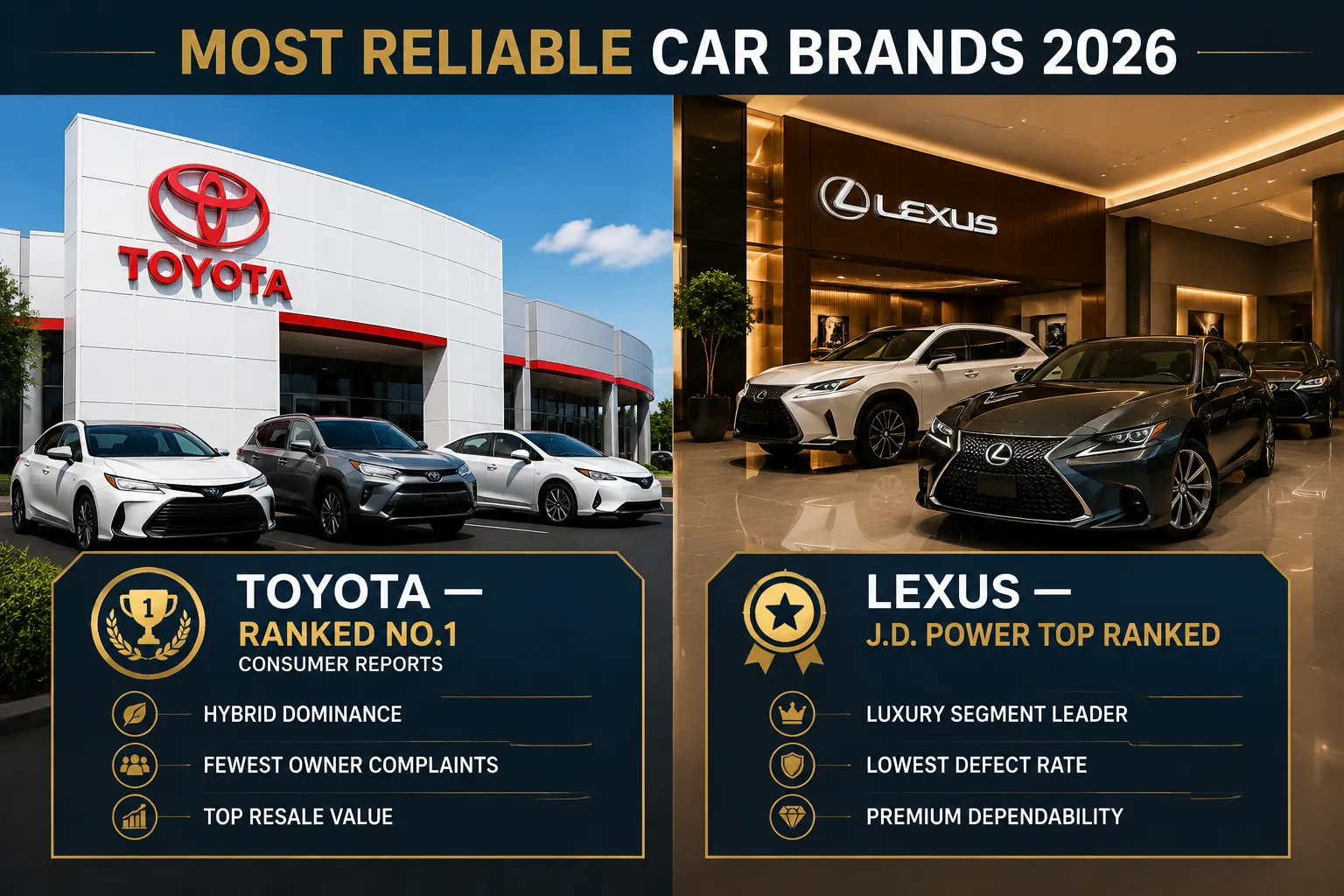 Most Reliable Car Brands in 2026
