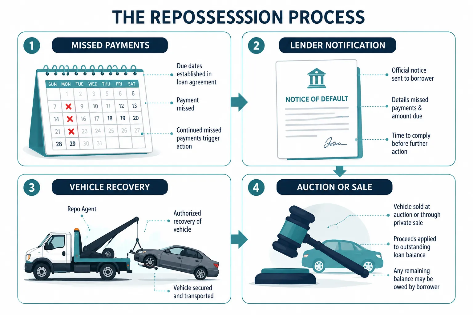 What Does Repossessed Car Mean