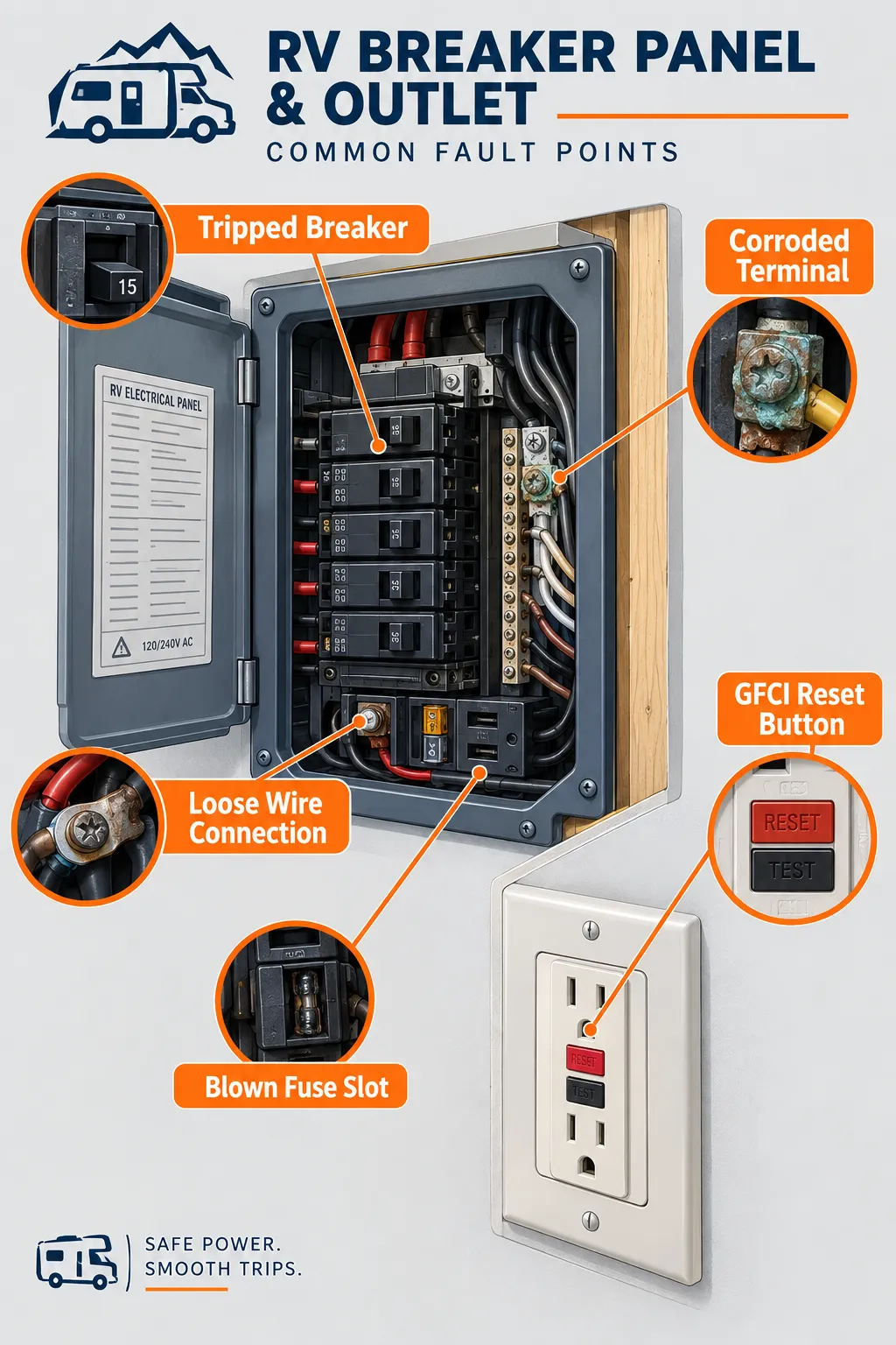 Common RV Electrical System Problems and How to Fix Them