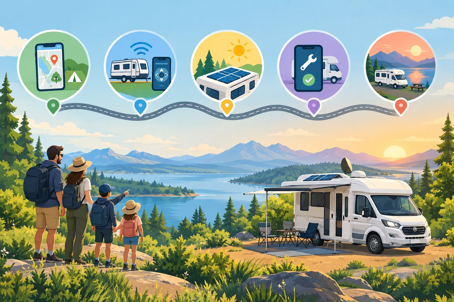 How High-Tech Motorhomes Are Changing Road-Trip Behavior