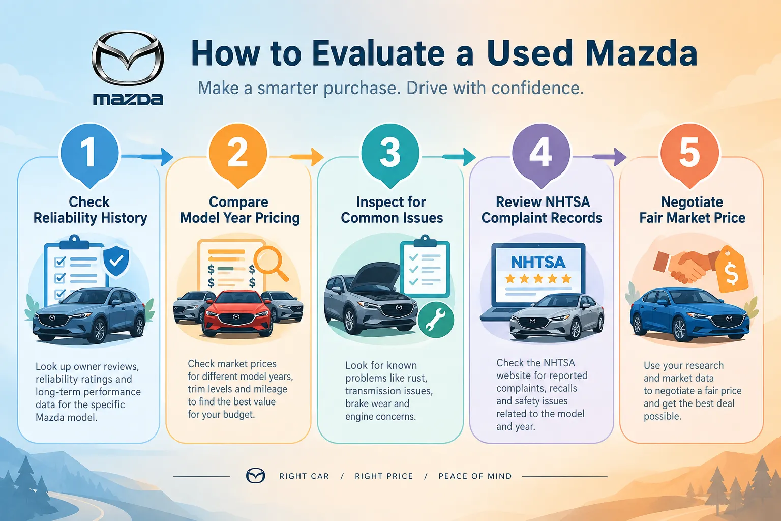 Mazda Used Cars 2026: Pricing Bands by Model and Model Year